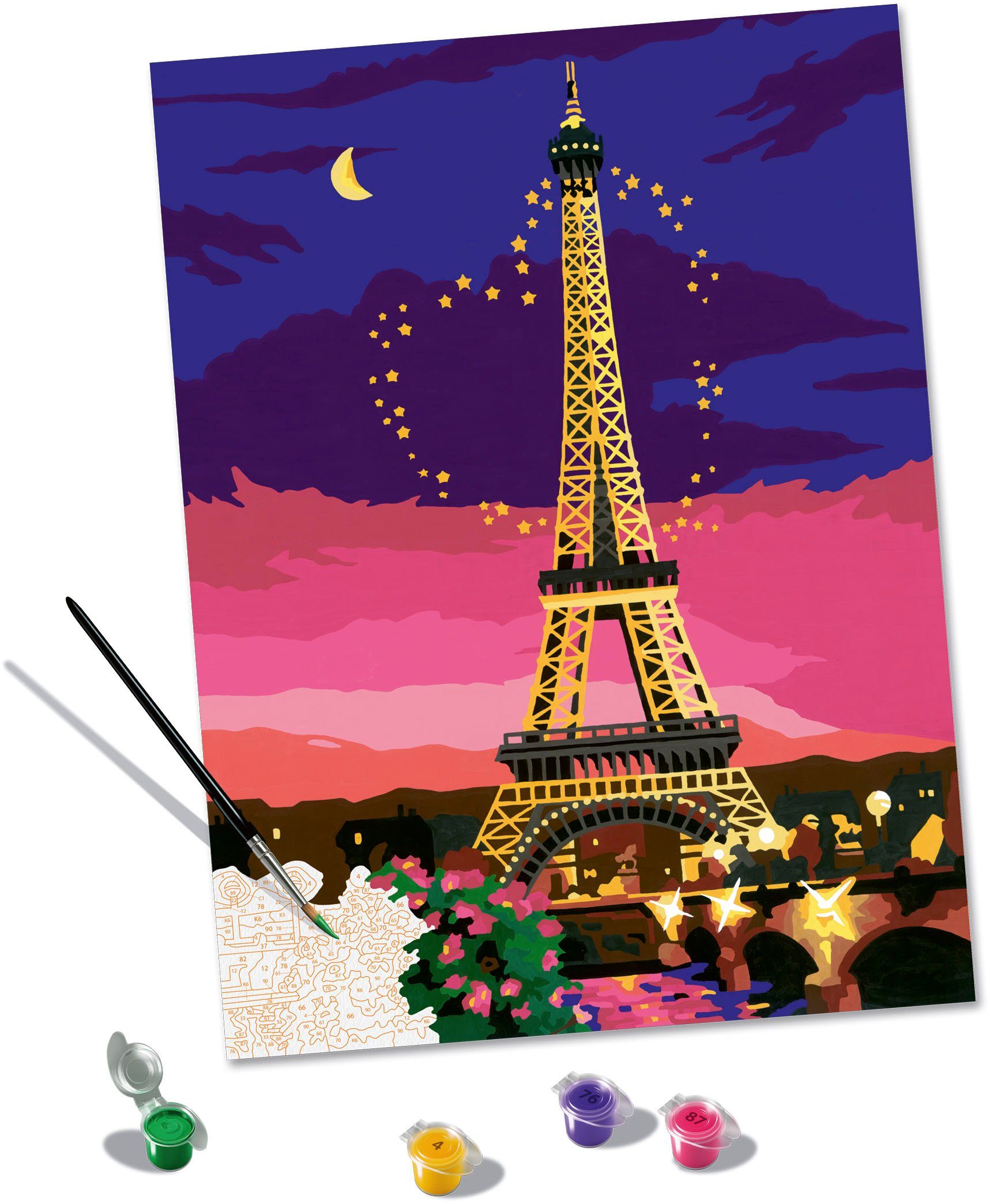 Ravensburger Malen nach Zahlen CreArt, City of Love, Made in Europe