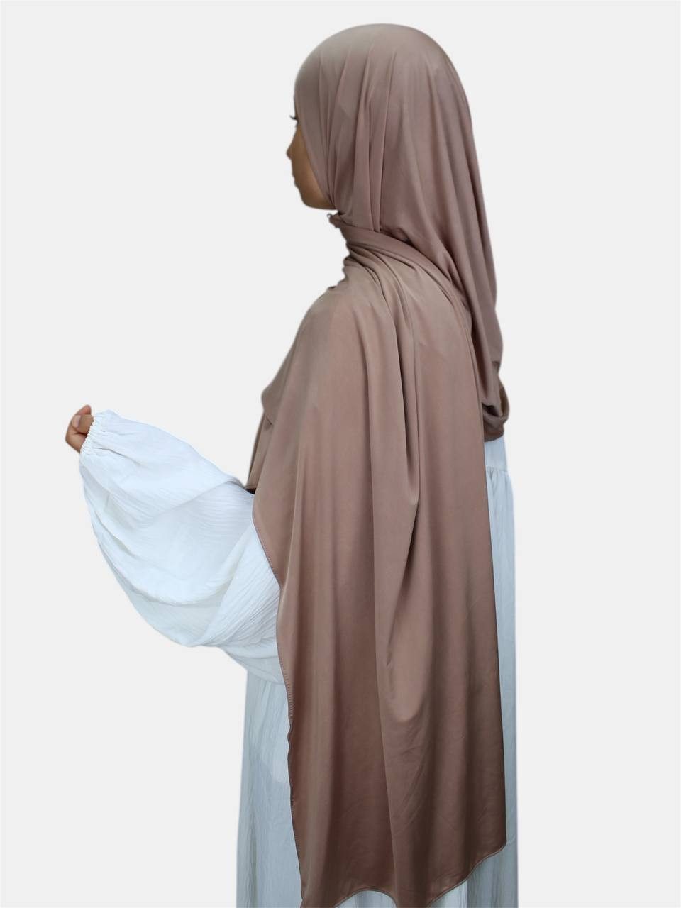 Aymasal Hijab Premium Liquid Hijab Scarf Kopftuch Khimar glänzend elegant Hochzeit Edler, glänzender Stoff für einen eleganten Look