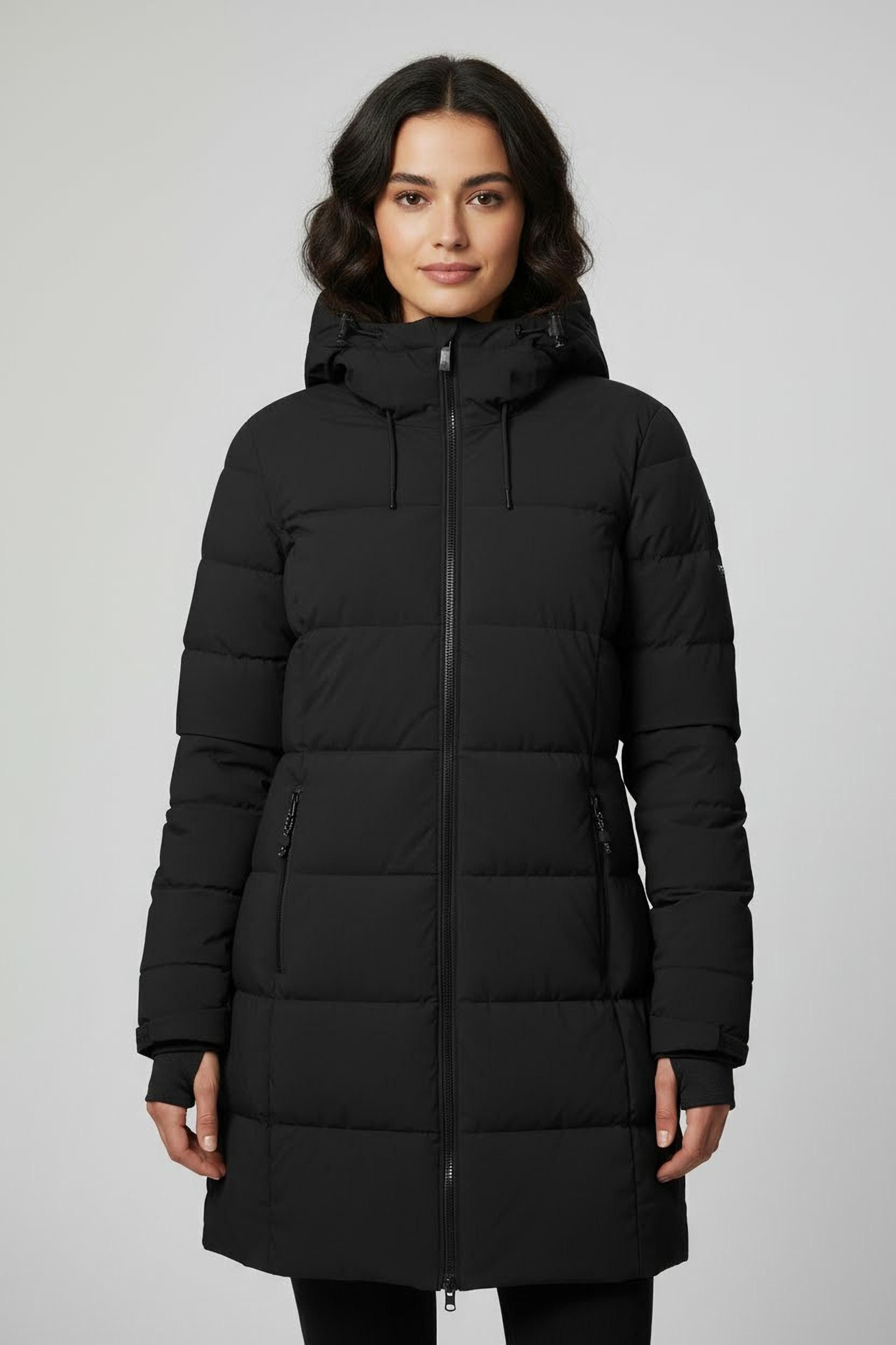 Killtec Wintermantel KOW 56 WMN QLTD CT sportlicher Stil, mit weicher Fütterung, mit regulierbarer Kapuze
