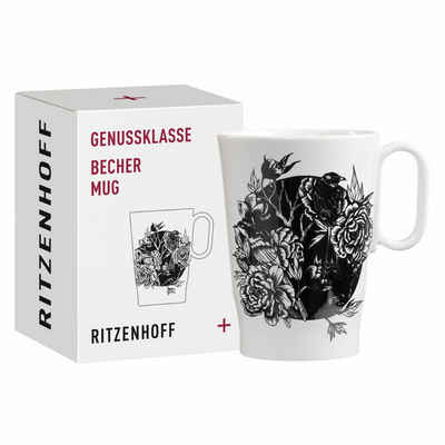Ritzenhoff Tasse »Kaffeetasse Genussklasse 002«, Porzellan