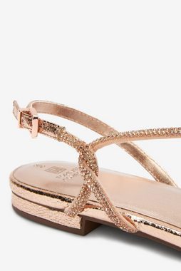 Next Forever Comfort® Glitzernde Riemchensandalette Riemchensandale (1-tlg)