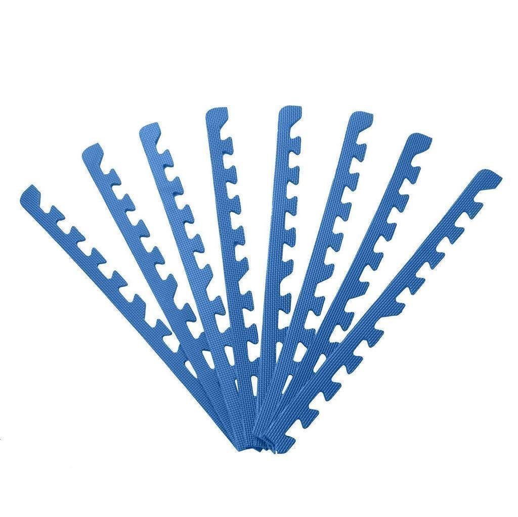 Sporttrend 24 Bodenmatte 8 Randstücke Blau, Bodenmatte