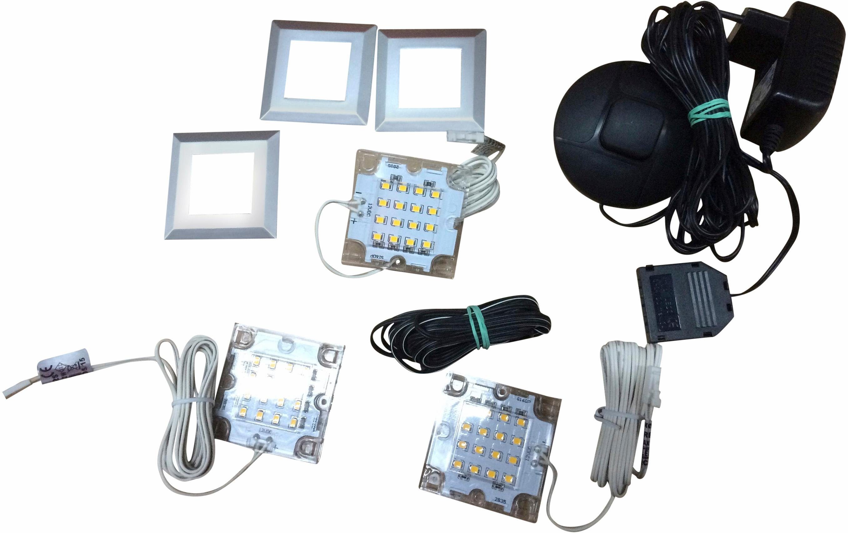 trendteam LED Schrankinnenraumbeleuchtung LED-Board 3 Stk. Warmweiß günstig online kaufen