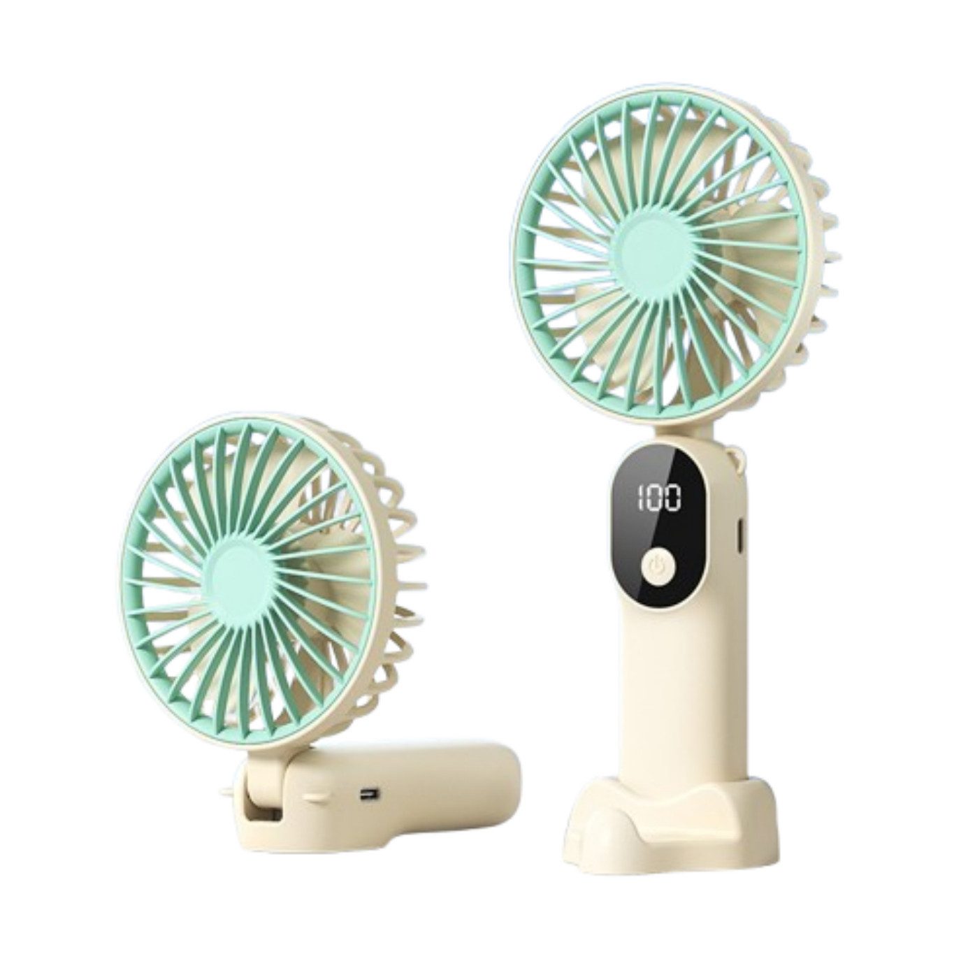 Bomiclss Handventilator Mini Handventilatoren Akku Aufladbar,Tragbarer USB