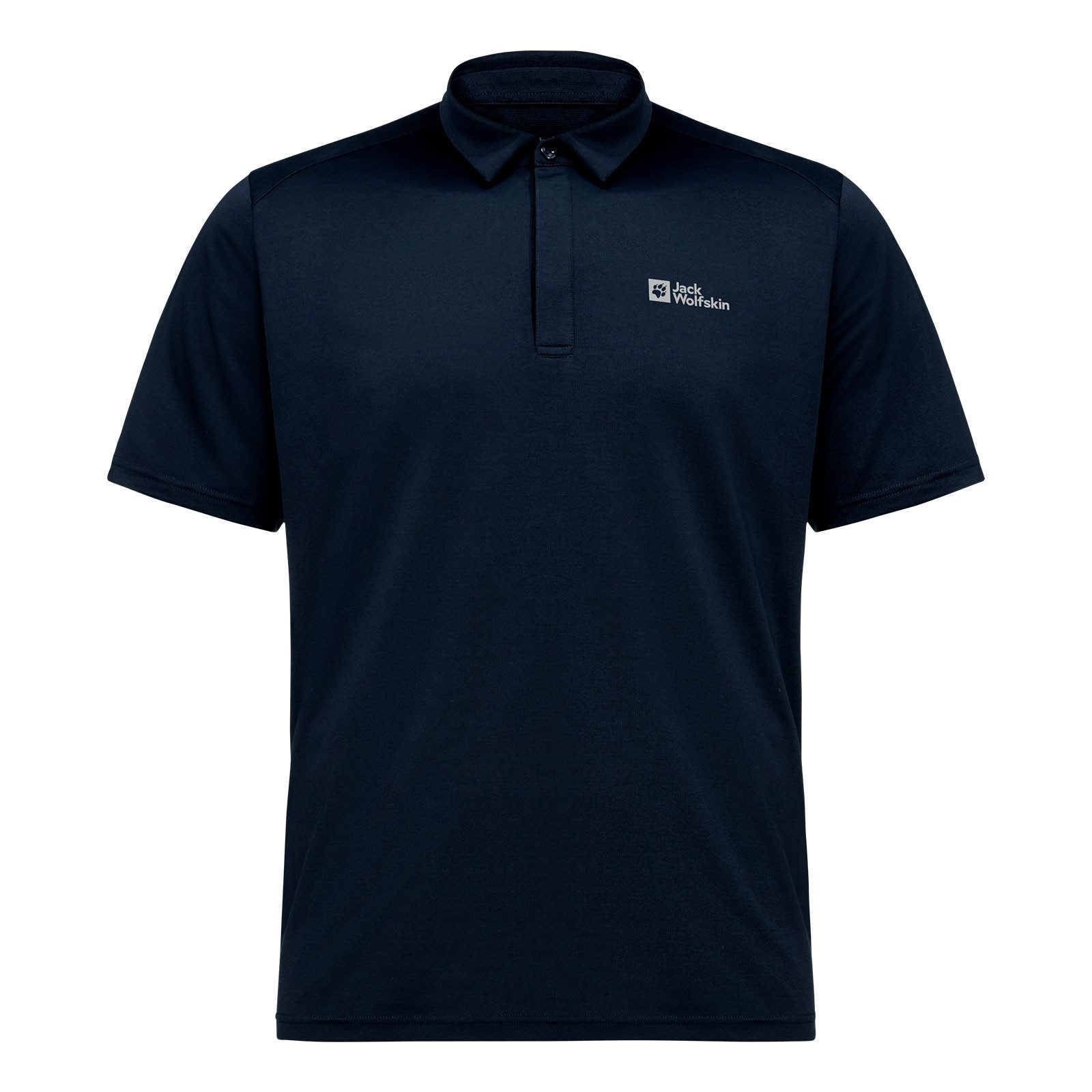 Jack Wolfskin Poloshirt Delgami Polo mit verdeckter Knopfleiste günstig online kaufen