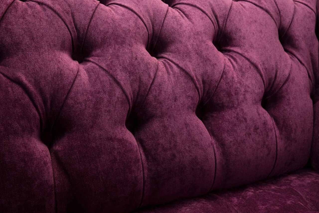 Sessel JVmoebel In Chesterfield Luxus Neu, Design Made Couch Sessel Gelb Europe Textil Couchen Polster