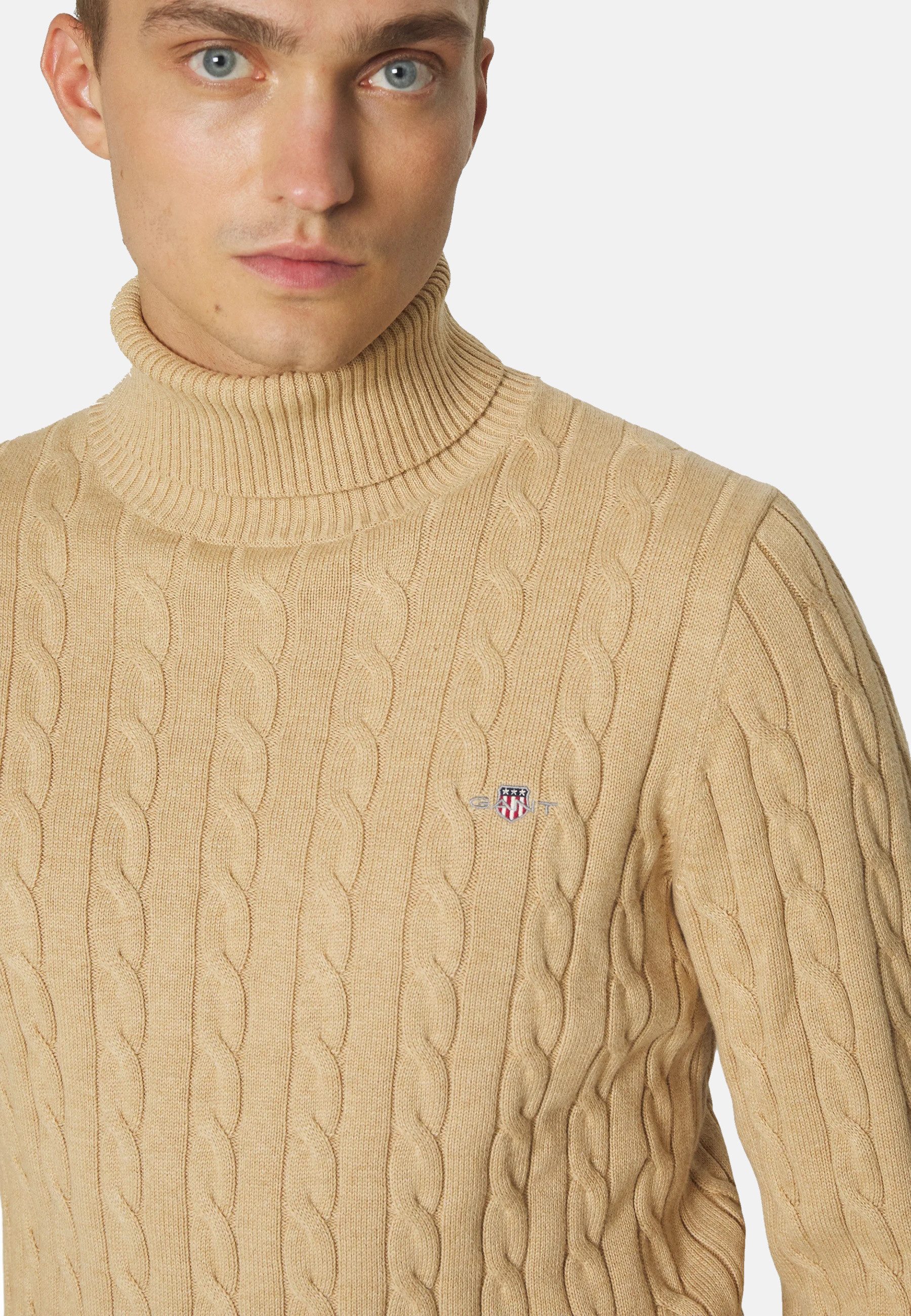 Gant Rollkragenpullover Strickpullover Rollkragenpullover (1-tlg)