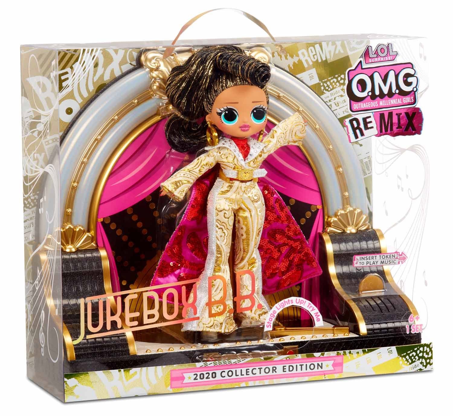 MGA ENTERTAINMENT Anziehpuppe MGA Entertainment - L.O.L. Surprise OMG Jukebox BB - Collector 2020