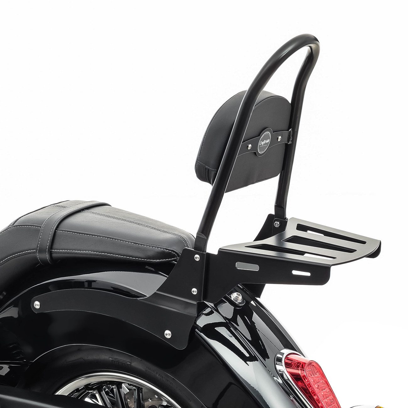 Craftride Reisetasche Sissy Bar + Gepäckträger für Indian Scout / Sixty 15-23 schwarz Casual