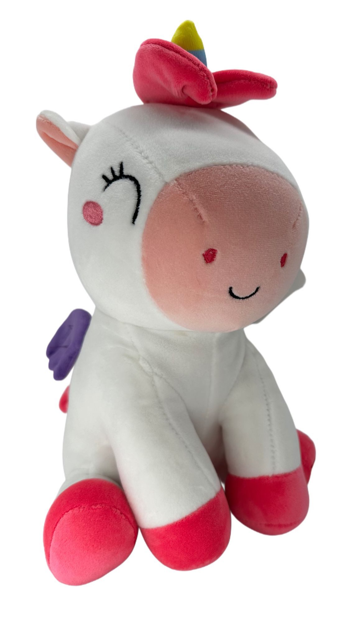 Kawaii Kuscheltier KAWAII Kuties Plüsch Kuscheltier Plüschfigur 24 cm Einhorn (1-St), Stofftier für Kinder Anime Kawaii Plush Cute Plushie Geschenke