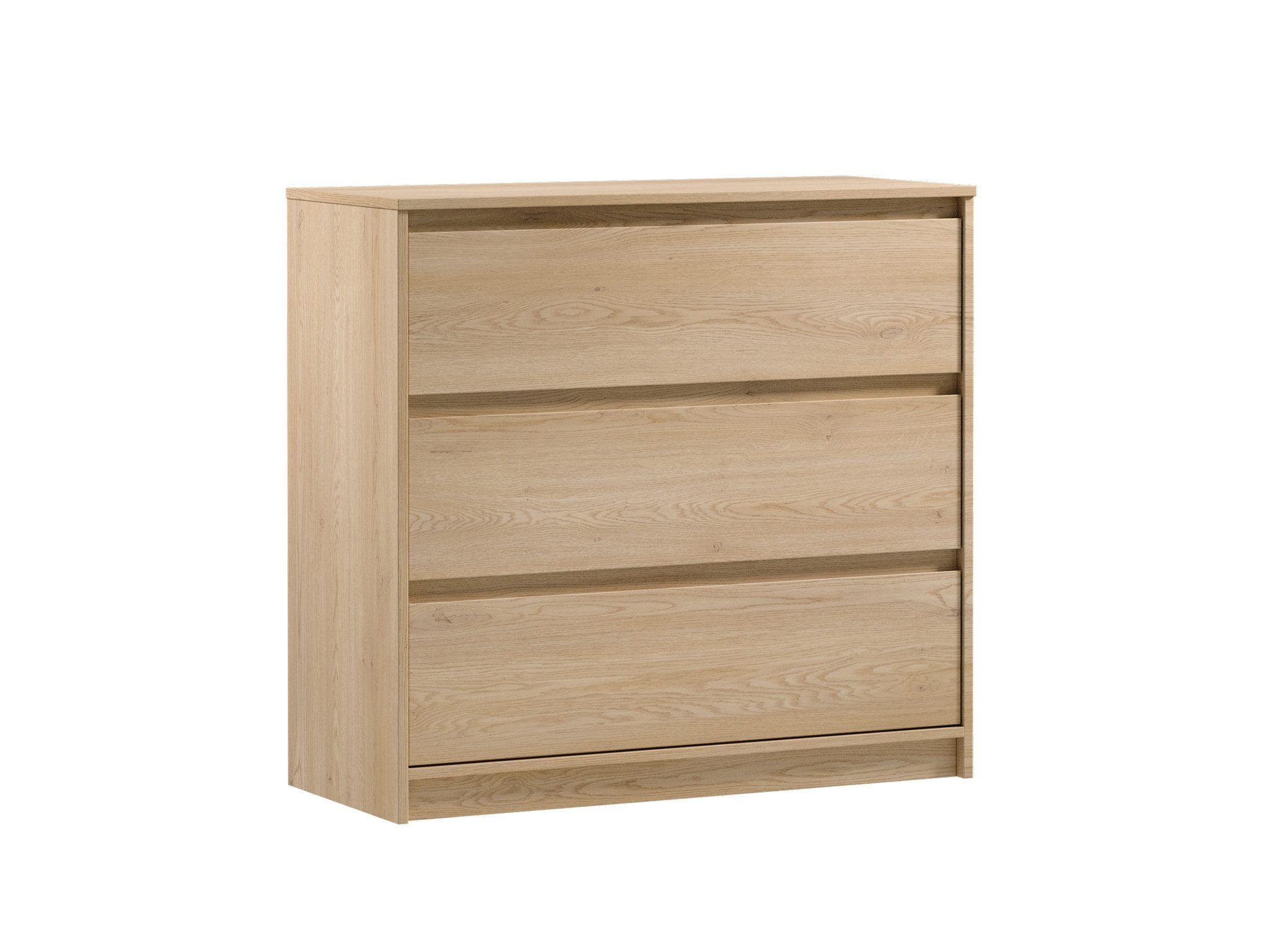 ROYAL24_MARKT Kommode Mariva – Stilvolle mit 3 Schubladen Modern & Hochwertig (Kommode, Premium - Mariva), Premium – Zeitlos – Edel
