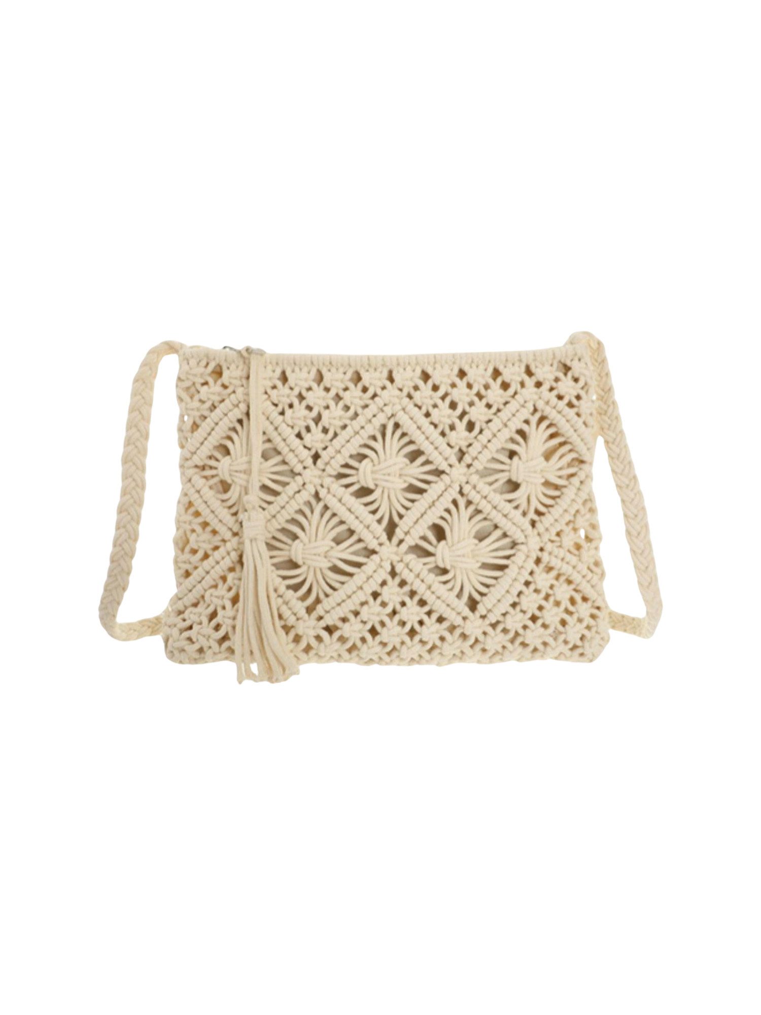 BRISE TASCHE Schultertasche Brise Umhängetasche Damen – Geflochtene Textil Schultertasche, Boho-Stil leicht sommerlich