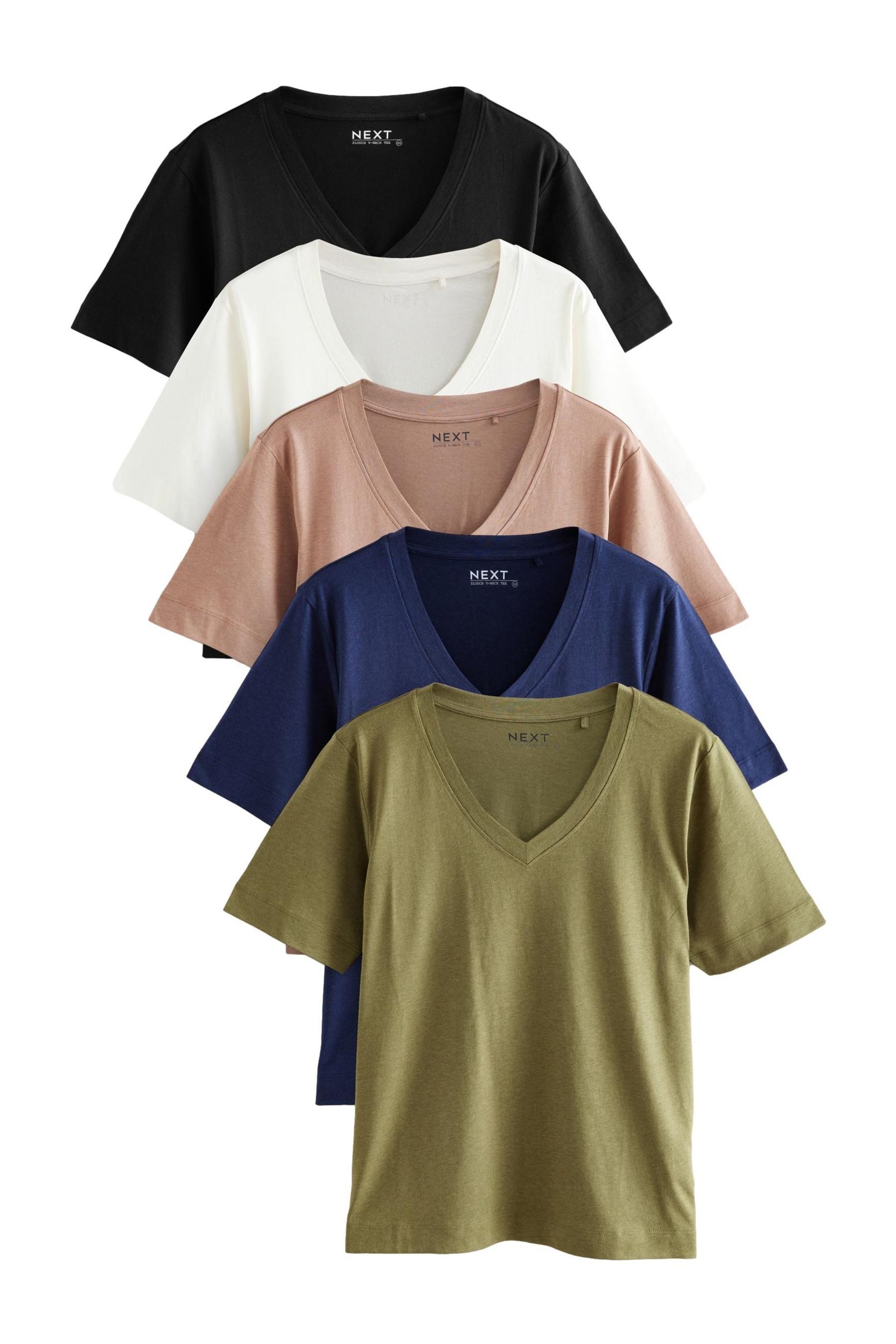 Next T-Shirt Weite T-Shirts aus Baumwoll-Modal, günstig online kaufen