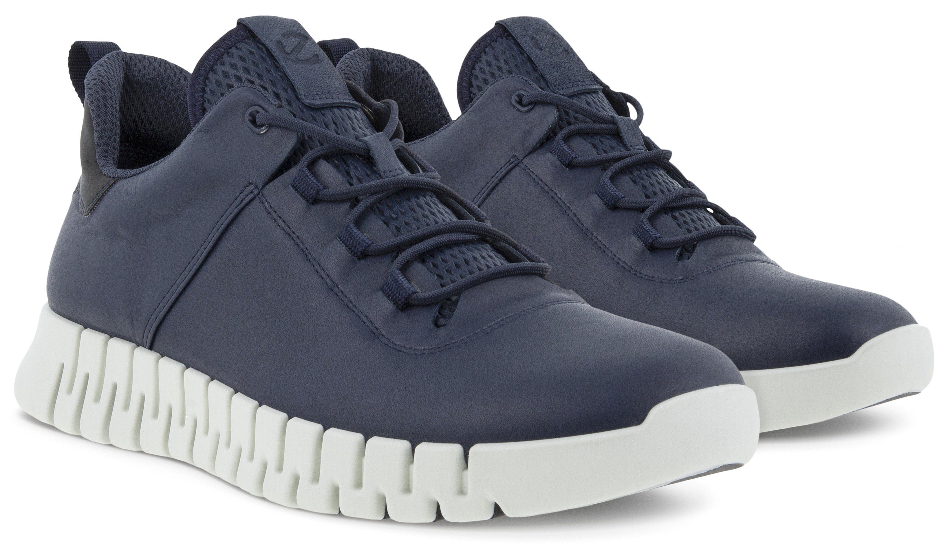 marine Ecco M fit-Innensohle GRUUV Sneaker mit dual herausnehmbarer