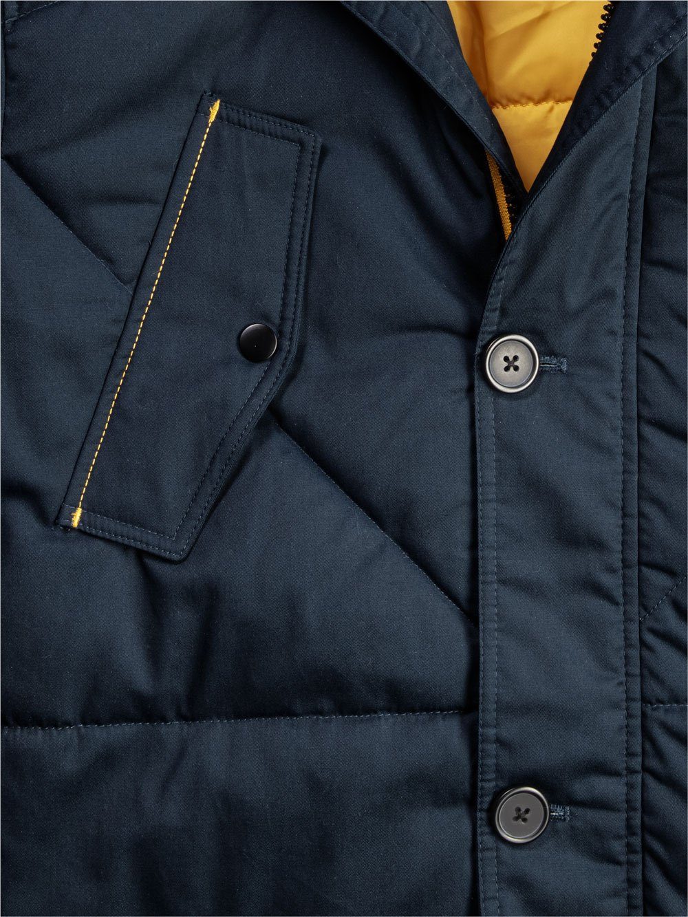 Franco Bettoni Parka abnehmbare Kapuze und Kunstpelzkragen