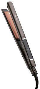 Revlon Glätteisen RVST2175 ColourProtect-Keramik-Beschichtung, 125mm, abgerundete, bewegliche Platten in 10 Sekunden einsatzbereit