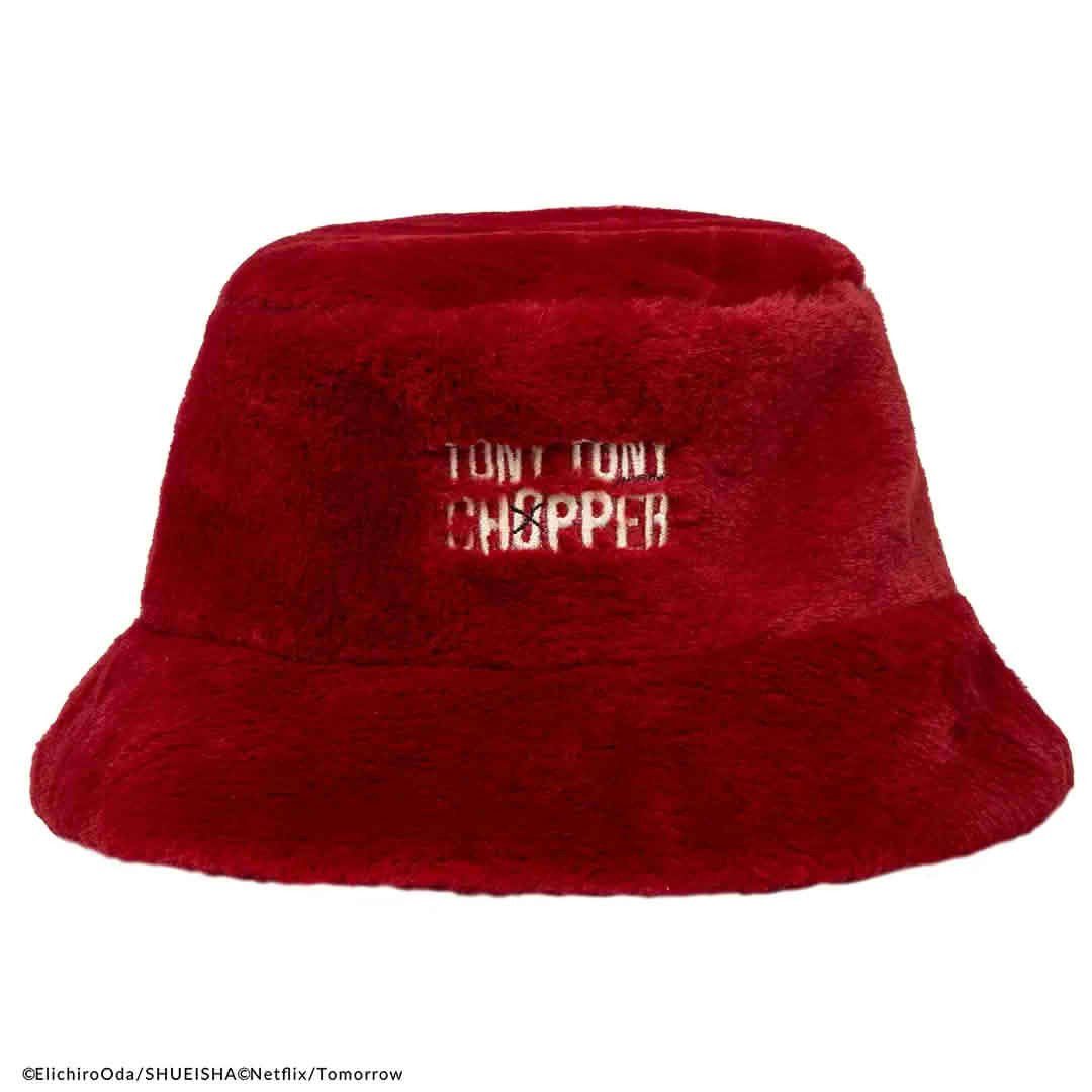 Cinereplicas Plüschmütze One Piece: Tony Chopper Bucket Hat (Cosplay Kostüm Accessoire)