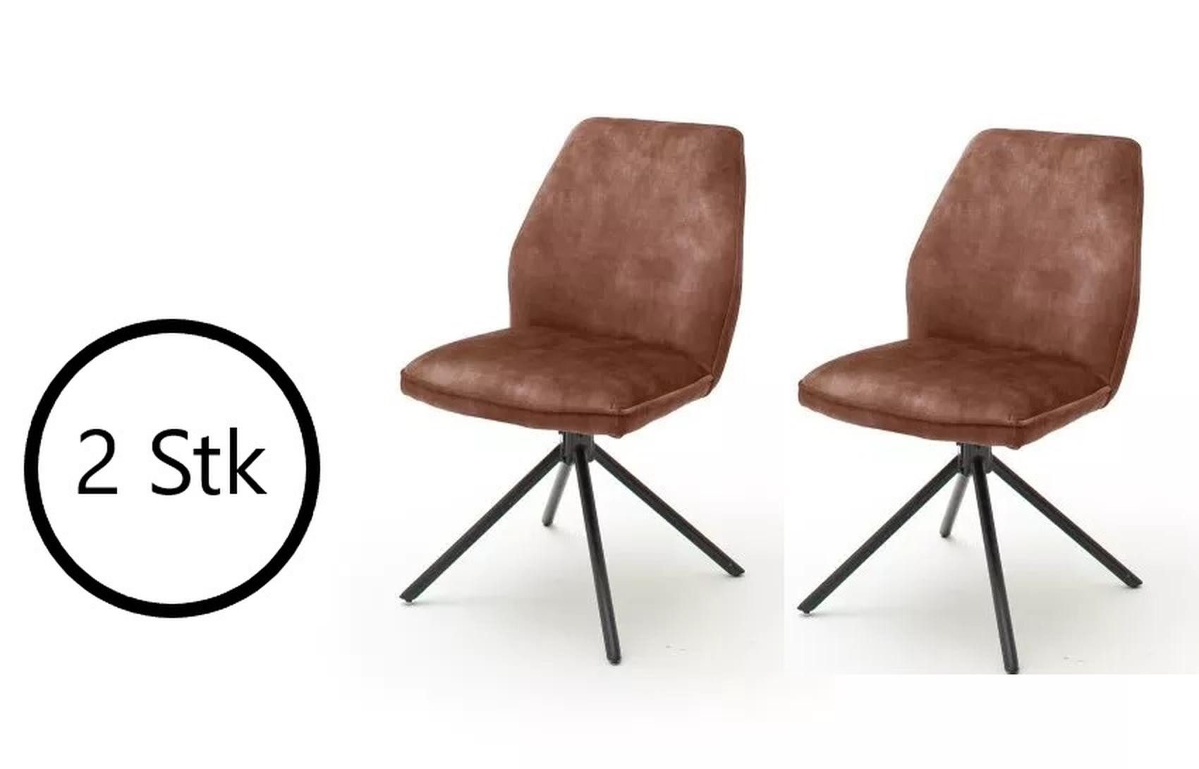 möbelando Polsterstuhl OTTAWA (2er Set), 52 x 89 x 64 cm (B/H/T) günstig online kaufen