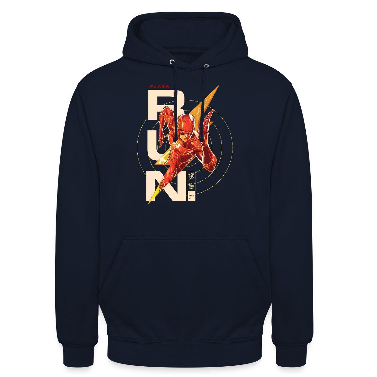 Spreadshirt Hoodie The Flash Speedster RUN Unisex Hoodie (1-tlg)