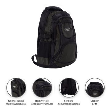 Wanderrucksack 4025 Wanderrucksack wasserdicht trekkingrucksack laptoprucksack 15,6'' bis laptopfach daypack rucksack