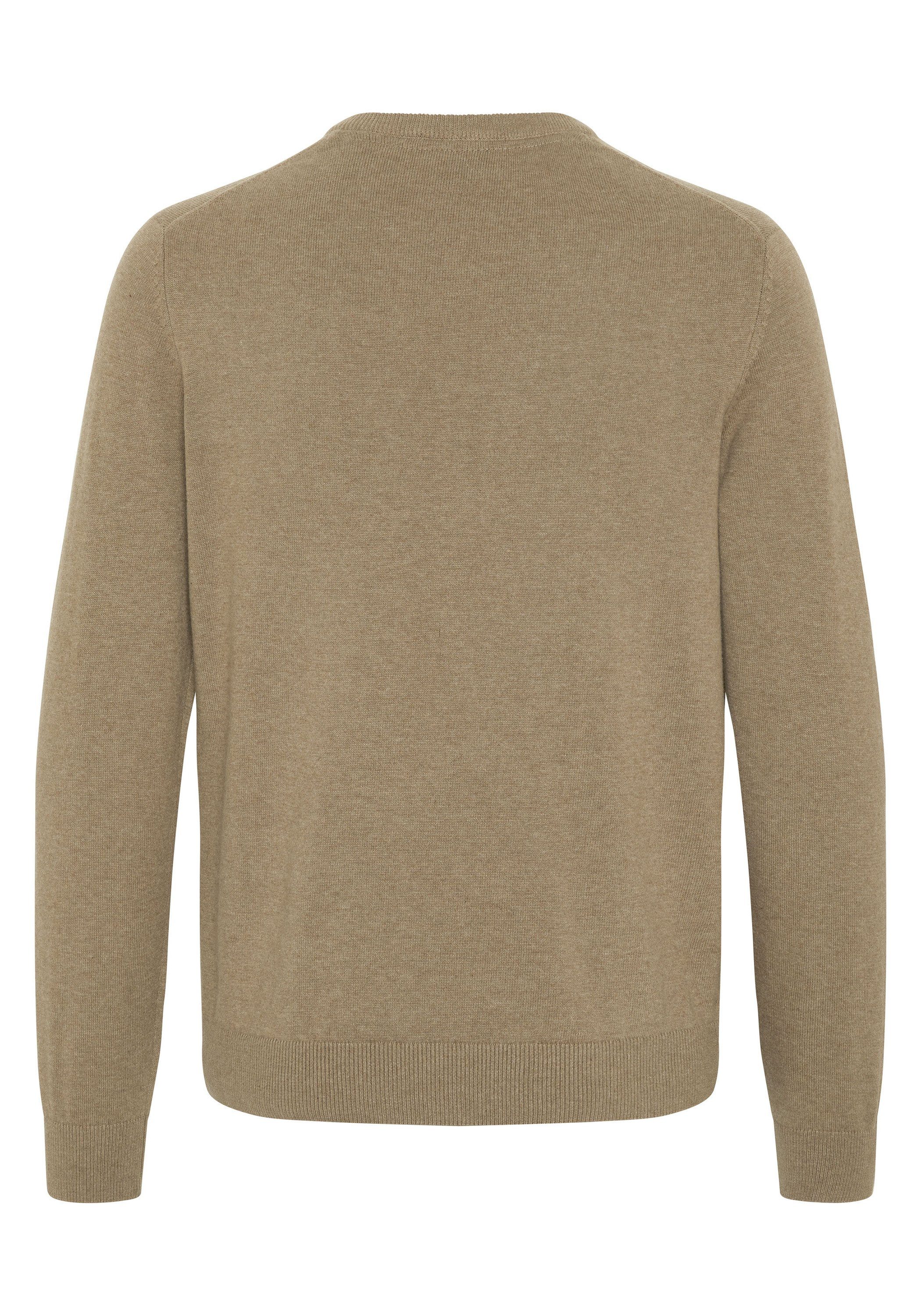 Polo Sylt Strickpullover mit V-Neck und Stickerei günstig online kaufen