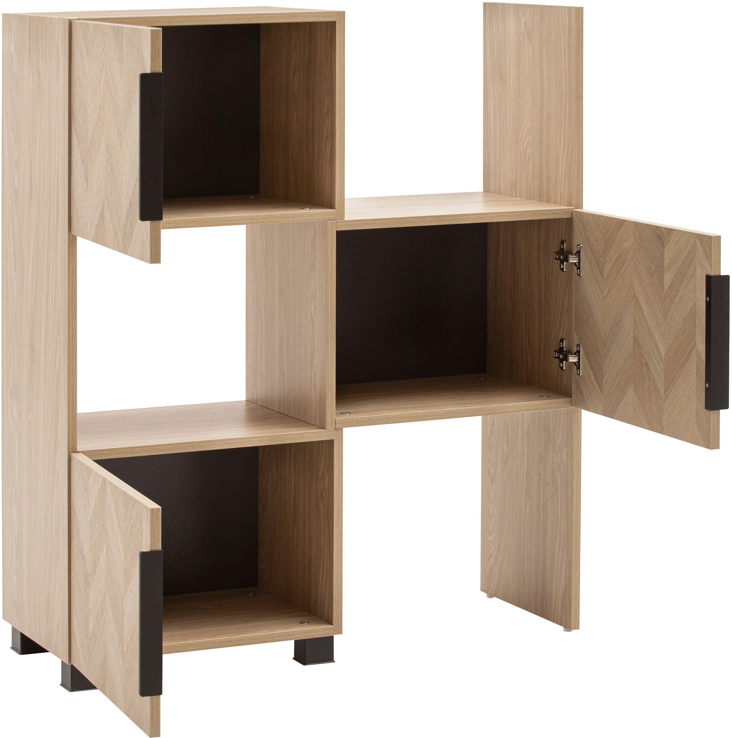 Schildmeyer Schieberegal Piazza, Schieberegal, Made in Germany, B: 47-78 cm, 1-tlg., Solide Verarbeitung - Dieses Produkt ist in Deutschland gefertigt