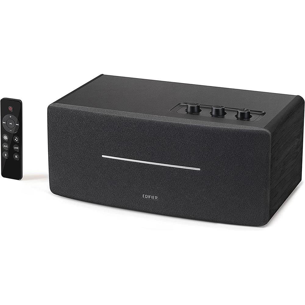 Edifier® D12 Lautsprechersystem Stereo (Bluetooth, 70 W, Infrarot-Fernbedienung, Echtholz)