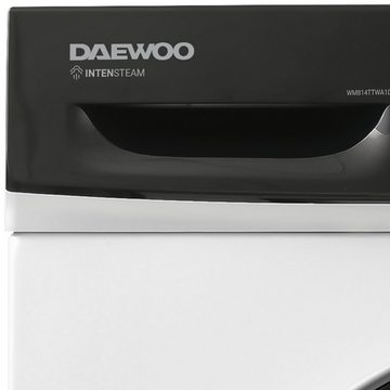 Daewoo Waschmaschine WM814TTWA1DE, 8 kg, 1400 U/min, AquaStop, IntenSteam, Всіrgy Safe, 15 Programme