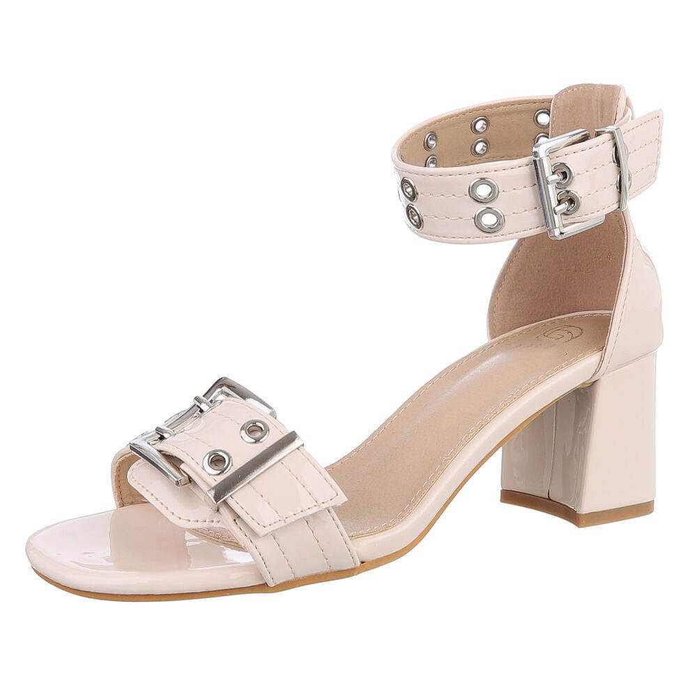 Ital-Design Elegante Sandalen mit Blockabsatz, vielseitig und komfortabel S günstig online kaufen
