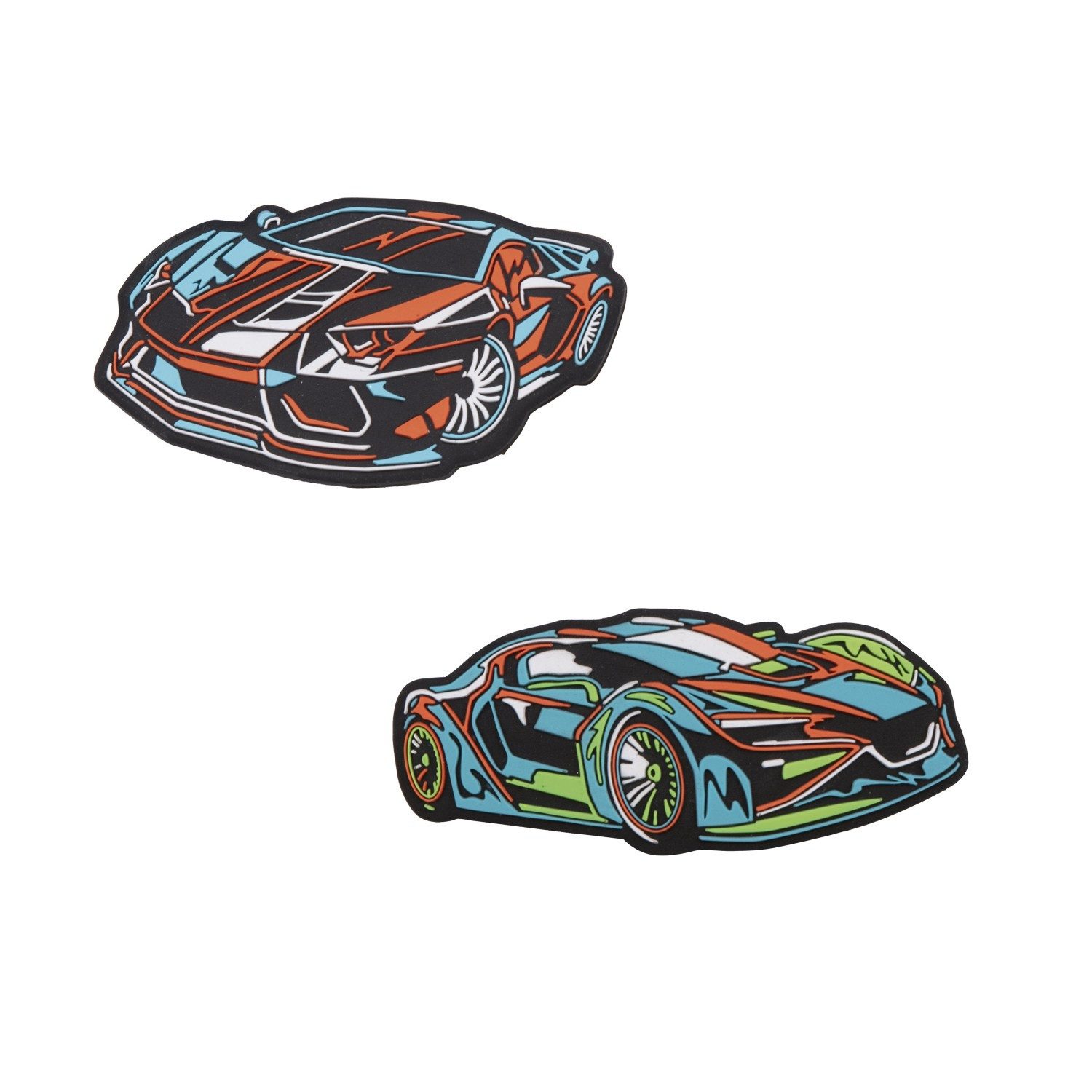 DerDieDas® Schulranzen DerDieDas Wechselbuttons, 2tlg. Magic Light