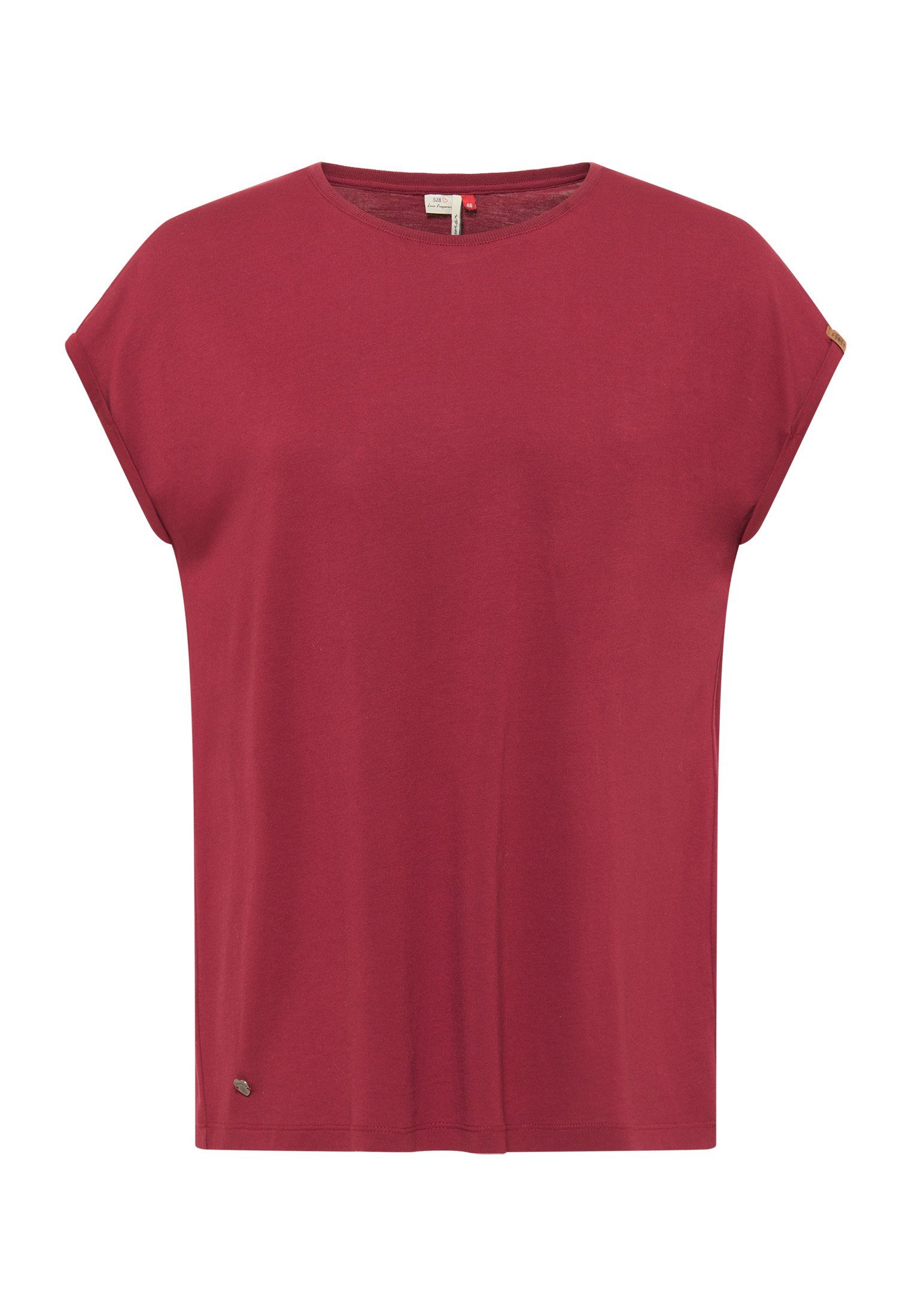 Nachhaltige WINE T-Shirt & Mode RED Ragwear Vegane PLUS DIONE
