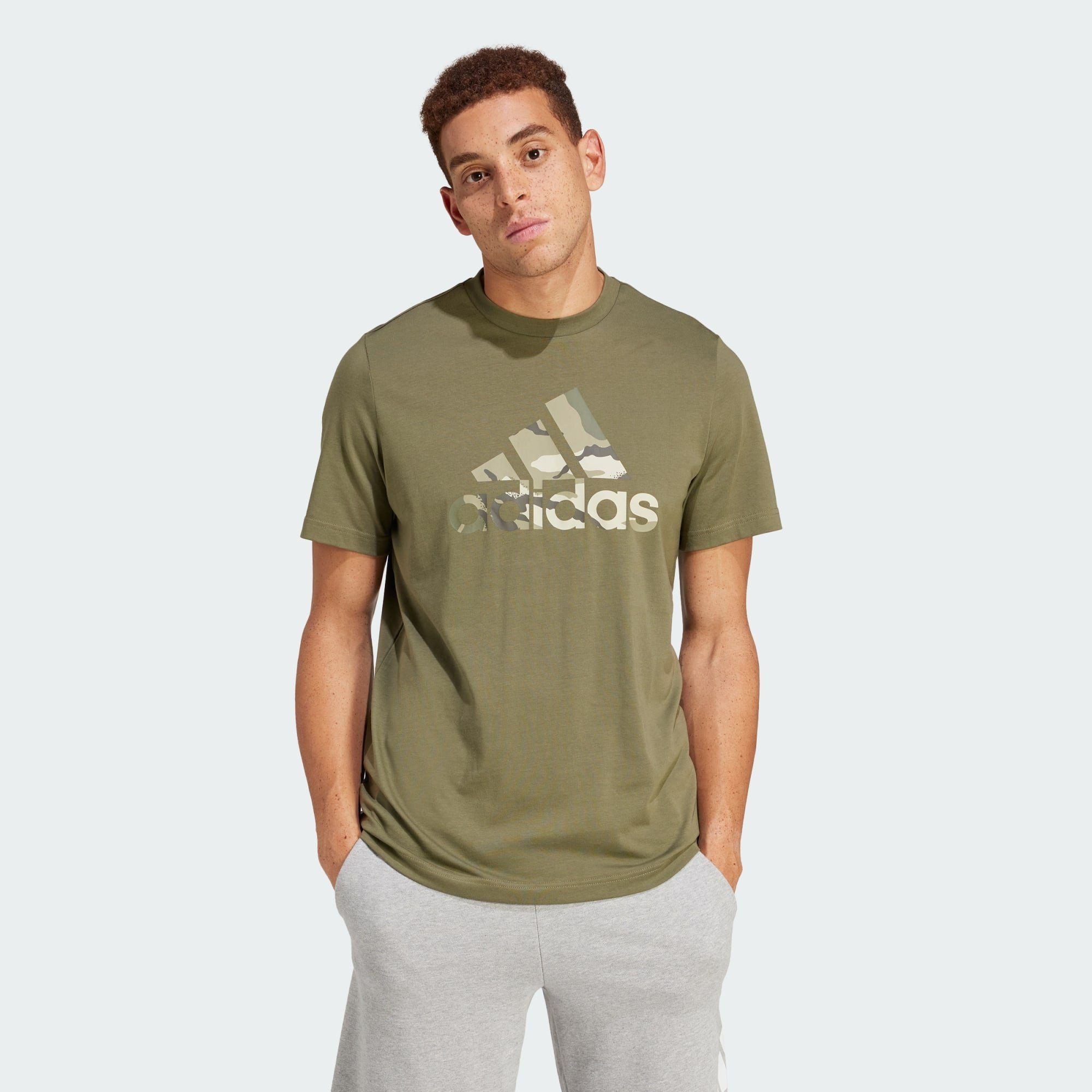 adidas Sportswear T-Shirt CAMO BADGE OF SPORT GRAPHIC T-SHIRT