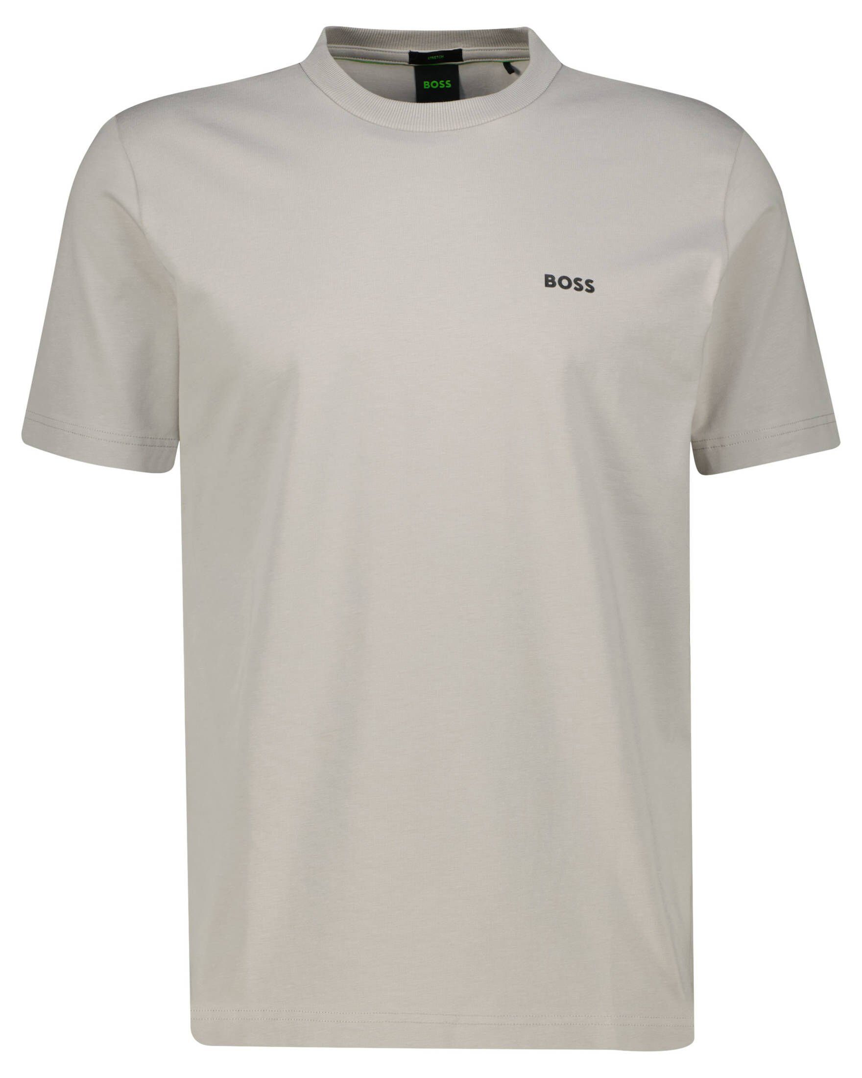 T-Shirt (1-tlg) (13) Herren BOSS T-Shirt grau