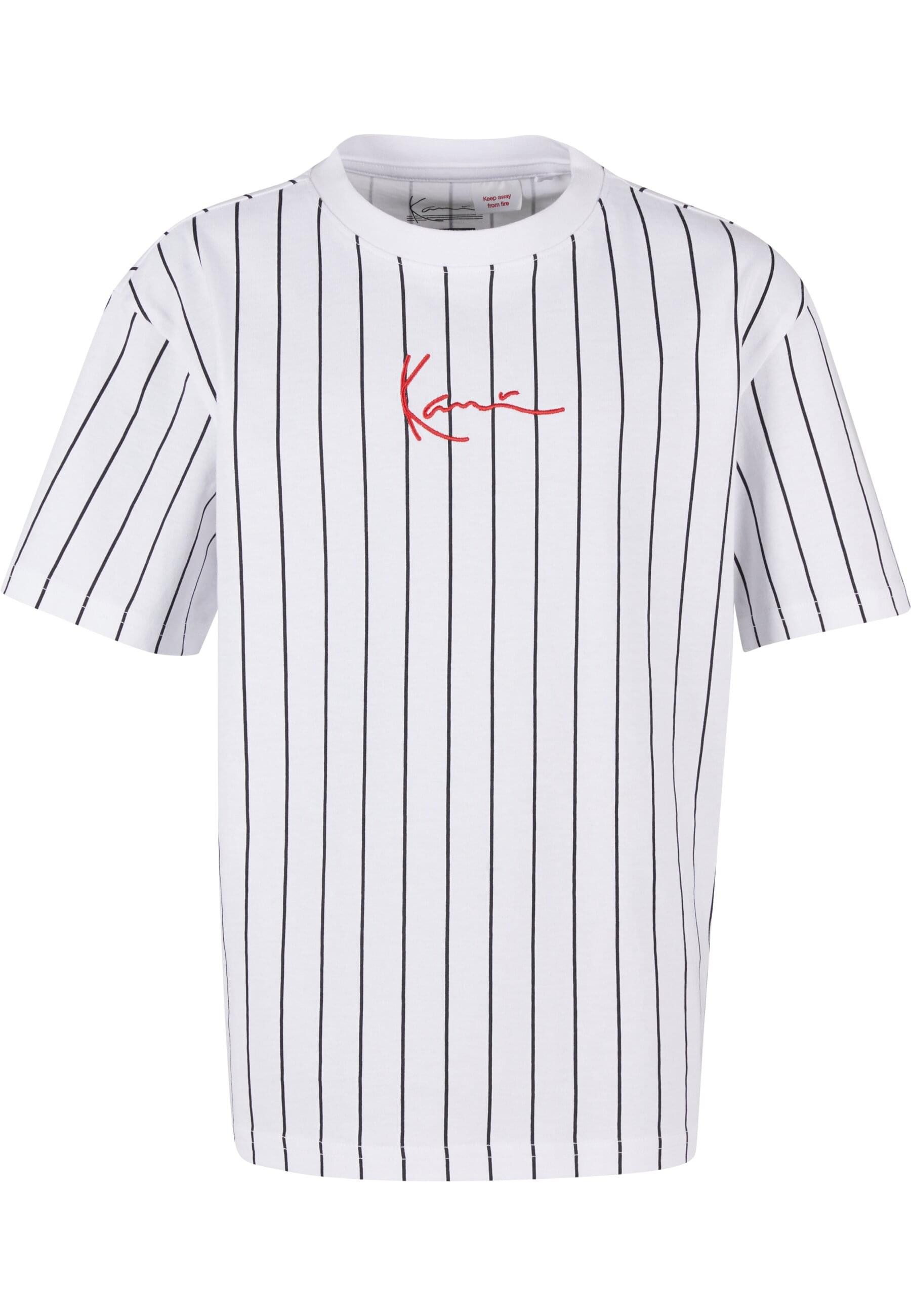 Karl Kani T-Shirt Karl Kani Small Signature Essential Pinstripe Tee Junior (1-tlg)