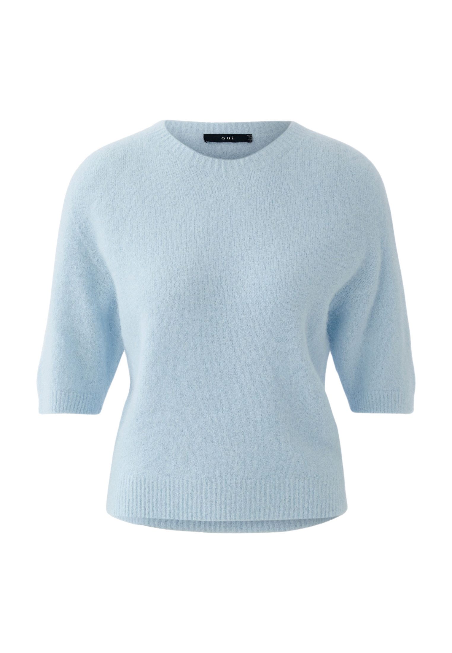 Oui Rundhalspullover