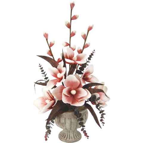 Kunstpflanze Soft-Magnolie Magnolie, I.GE.A., Höhe 65 cm