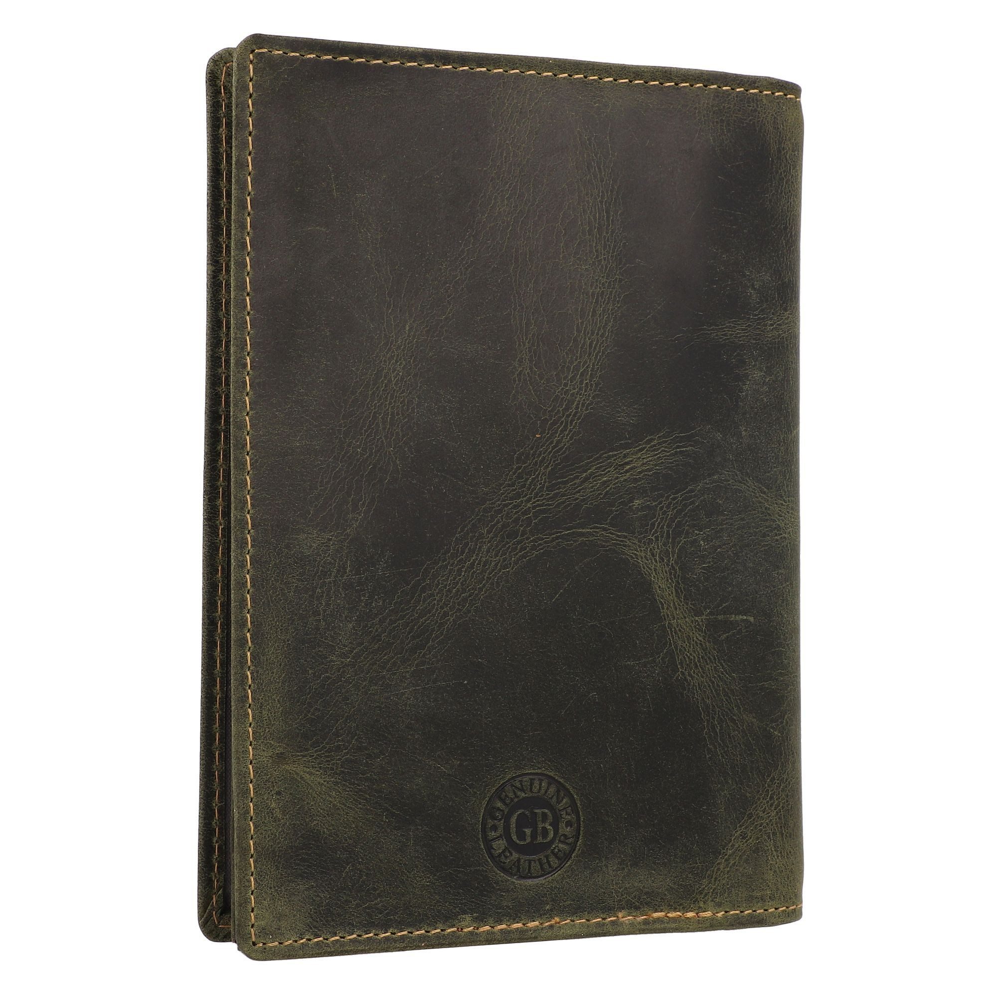 Greenburry Geldbörse Vintage, Leder