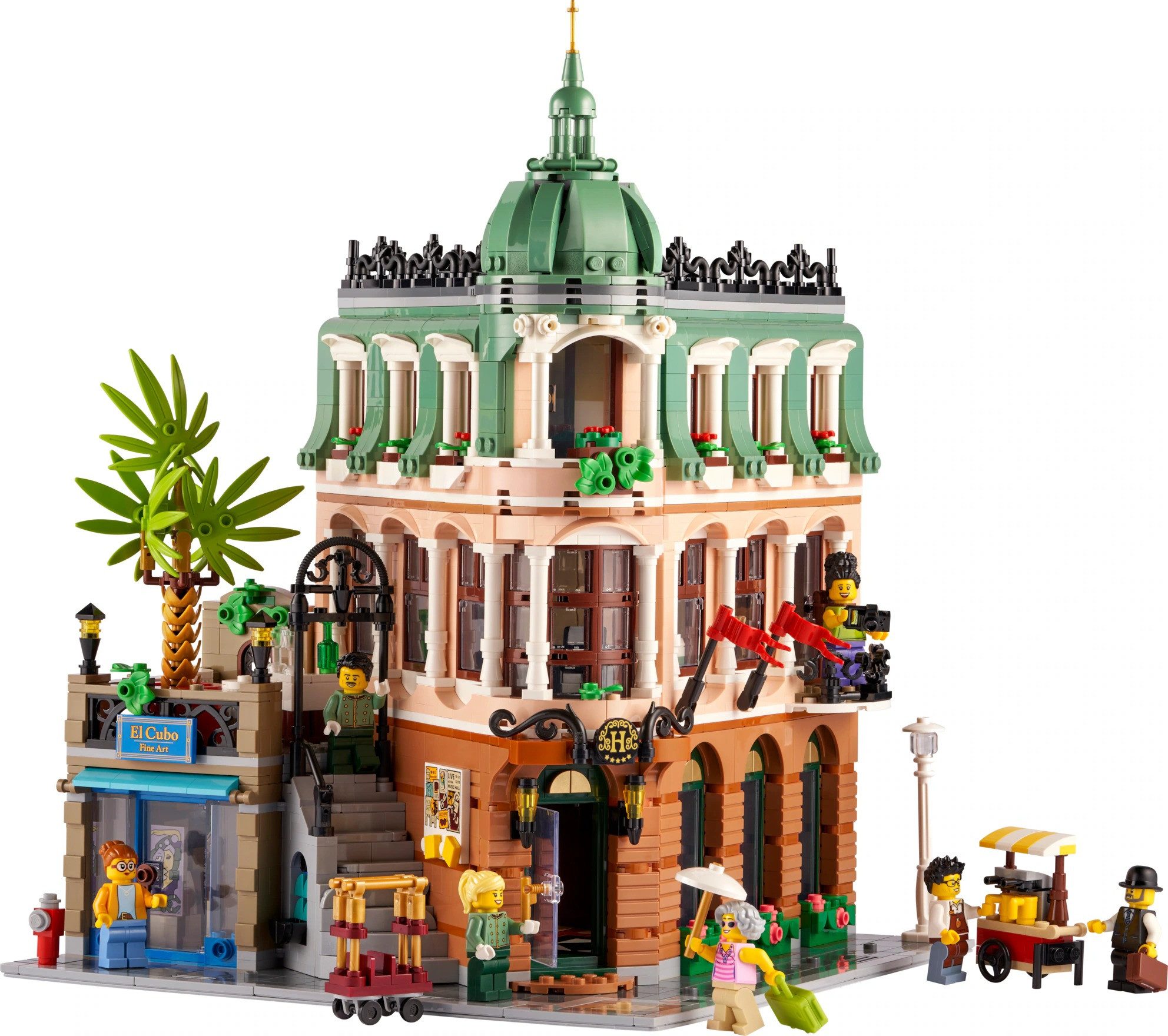 Creator Expert Boutique-Hotel, detailreiches Gebäude Spielbausteine