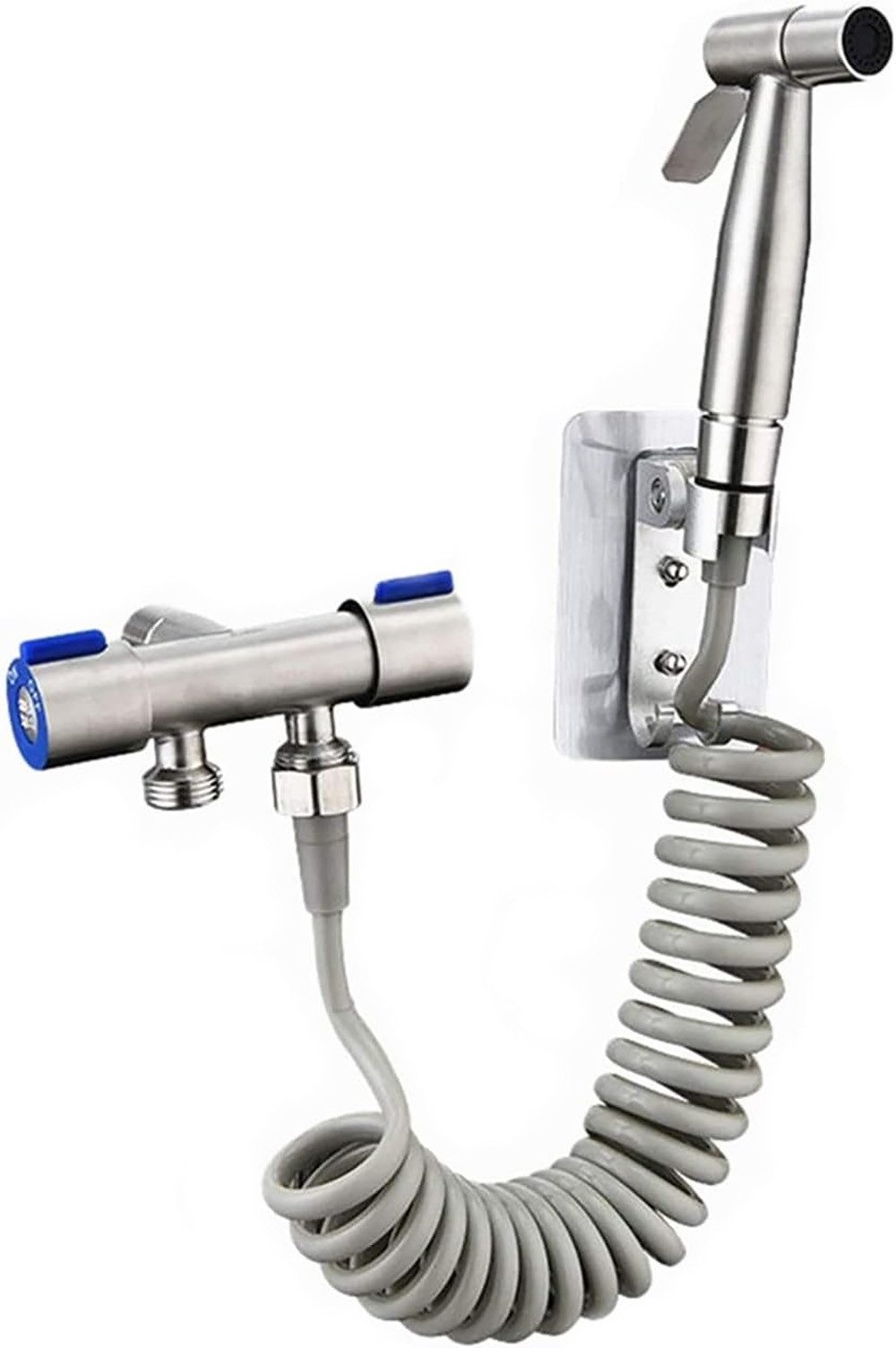 SinLaw Bidetarmatur Edelstahl Bidet-Sprühgerät,mit 2m Schlauch & Klemmmonta günstig online kaufen