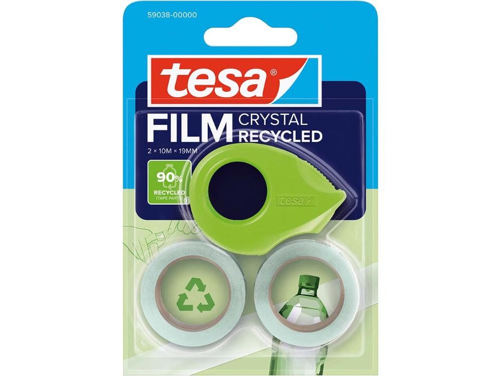 tesa Klebeband tesa Mini Abroller inkl. 2 Rollen 10 m x 19 mm 'C