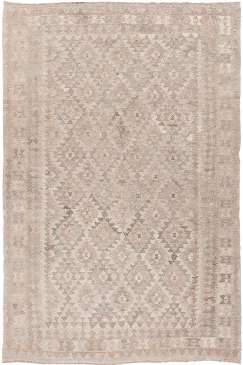 Orientteppich Kelim Afghan Heritage 196x292 Handgewebter Moderner Orientteppich, Nain Trading, rechteckig, Höhe: 3 mm