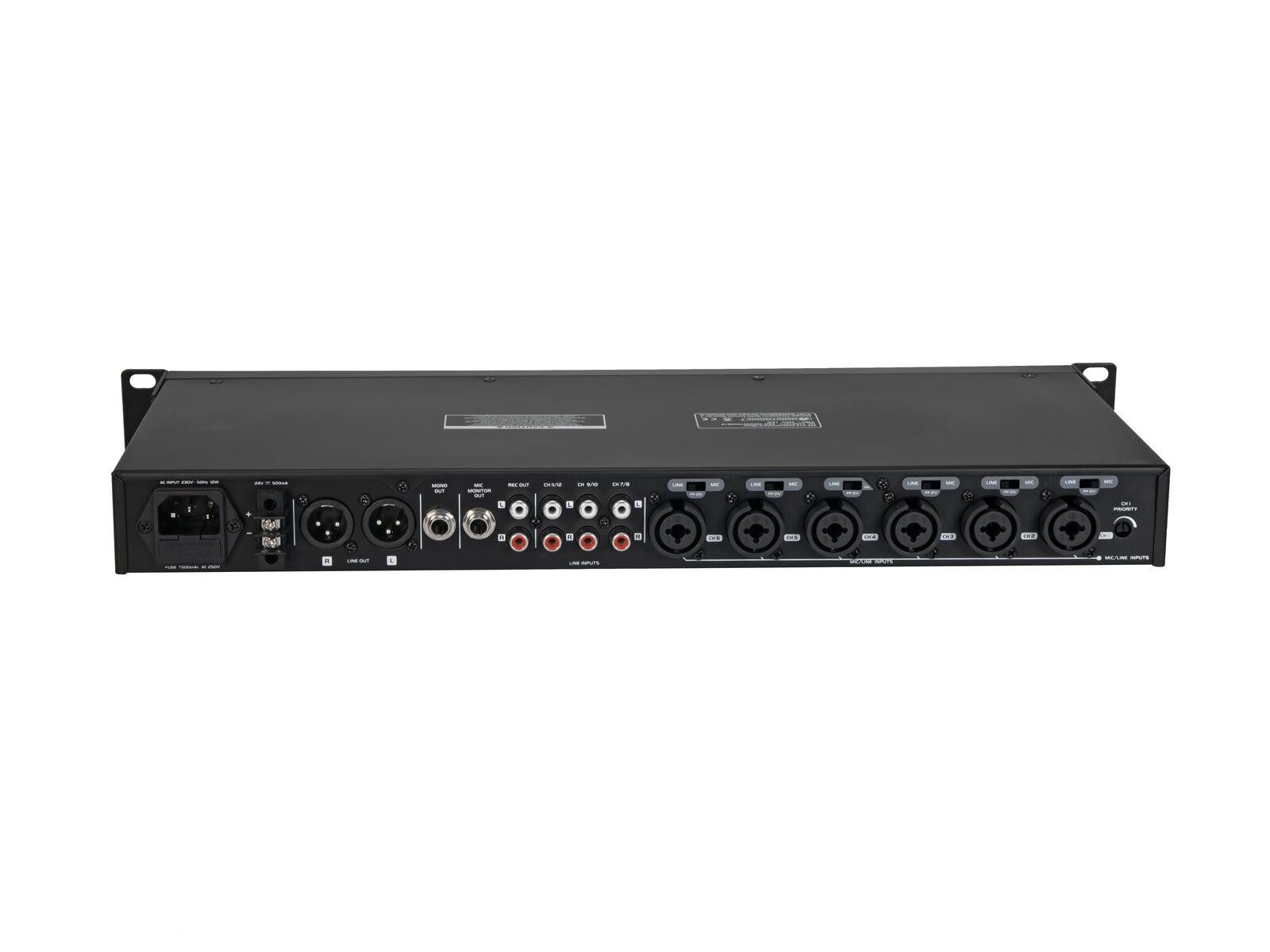 Omnitronic Mischpult OMNITRONIC EM-312 Entertainment-Mixer