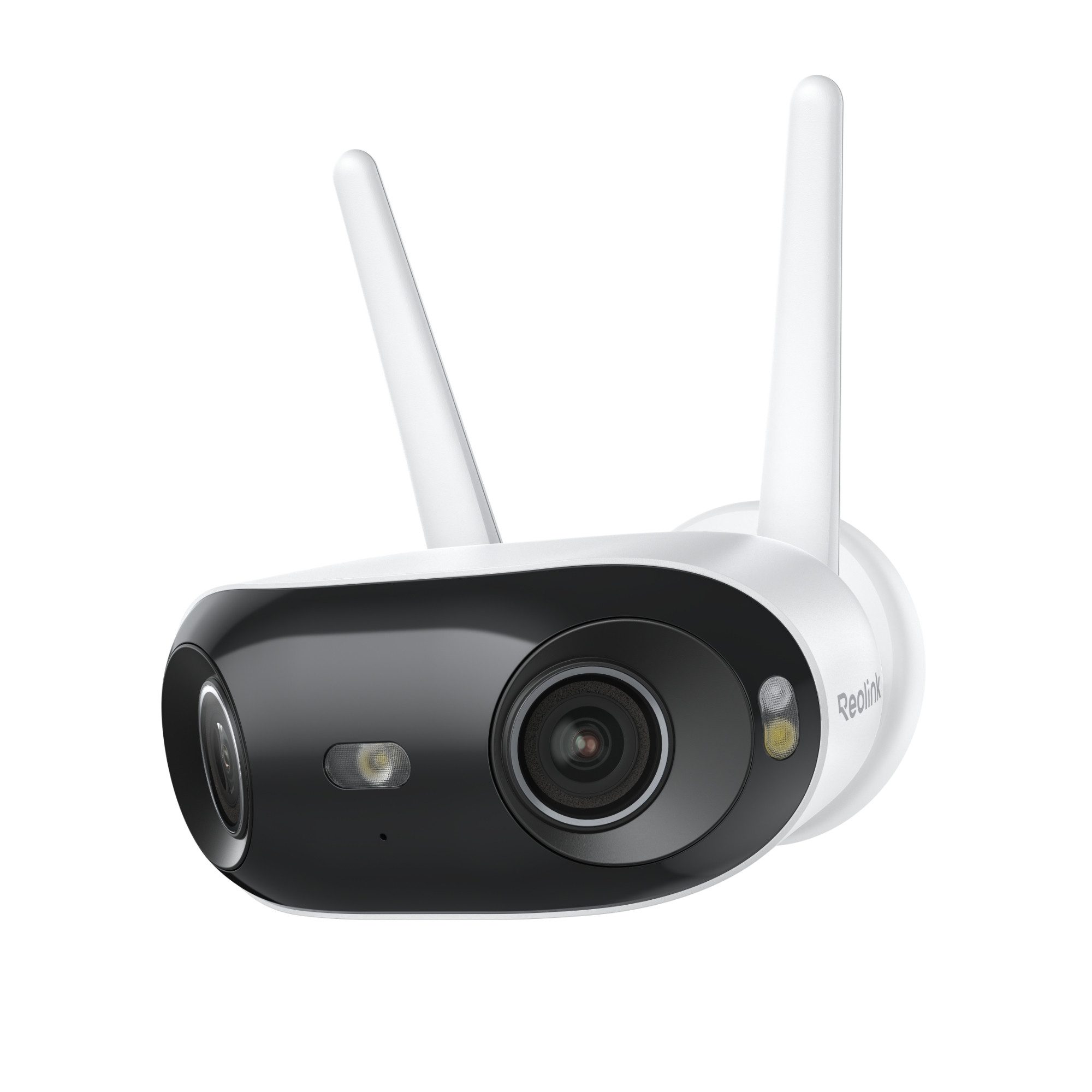 Reolink Überwachungskamera 4K 8MP WALN Dual-Objektiv Plug-in Überwachungskamera (außenbereich, 1-tlg., Farbnachtsicht, Zwei-Wege-Audio, IP67)