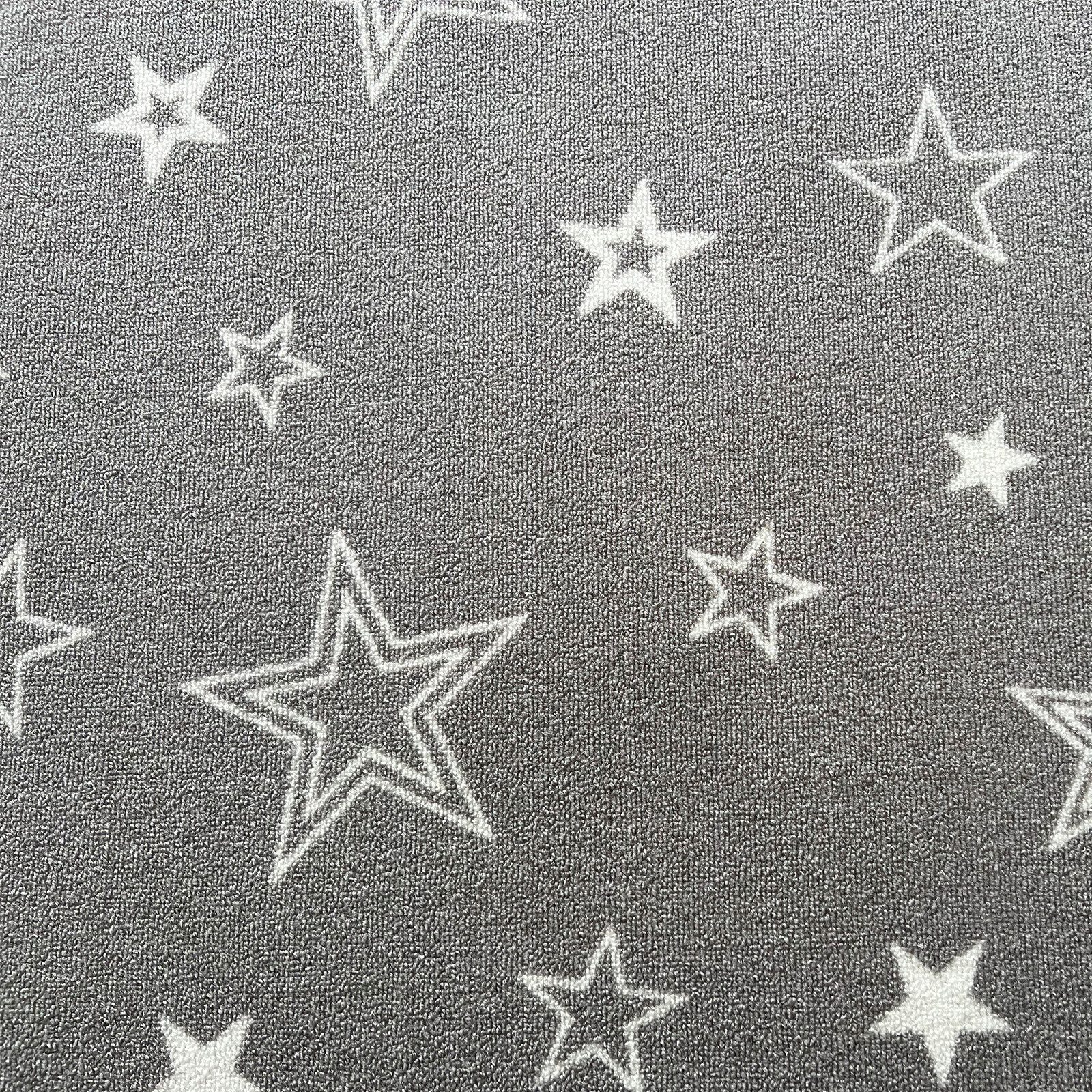 Karat Kinderteppich Teppichläufer Dots&Stars, Robust und Pflegeleicht, In zwei Designs