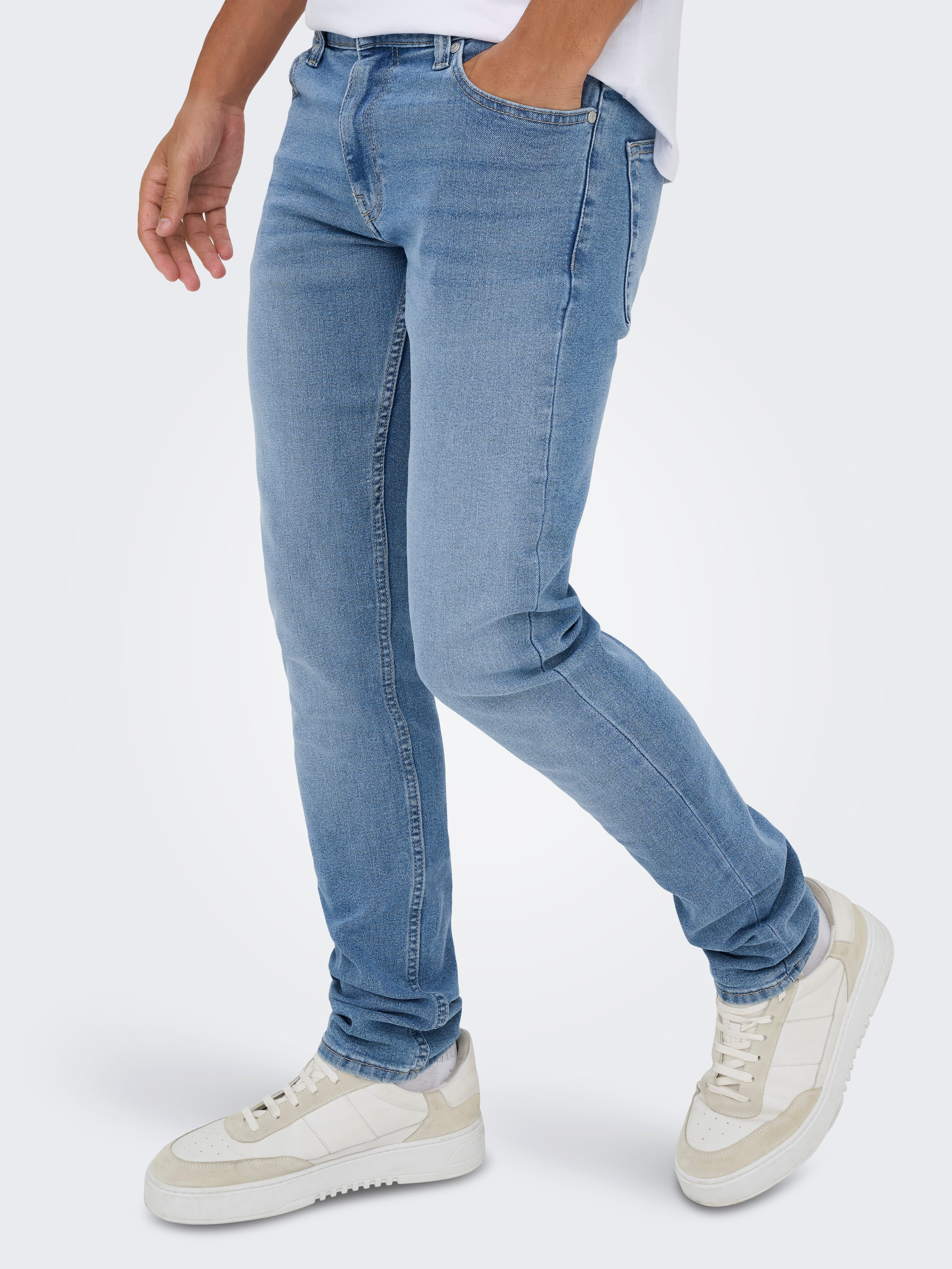 ONLY & SONS Slim-fit-Jeans ONSLOOM SLIM 5748 EY BOX JEANS MU Baumwollmischung, slim fit – Bild 2 von 5