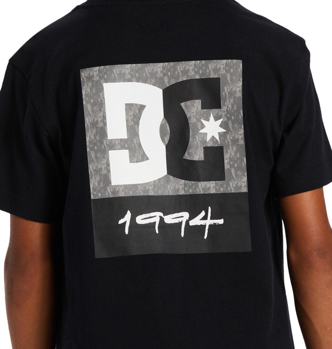 DC Shoes T-Shirt DC Split Star Black/Greystone