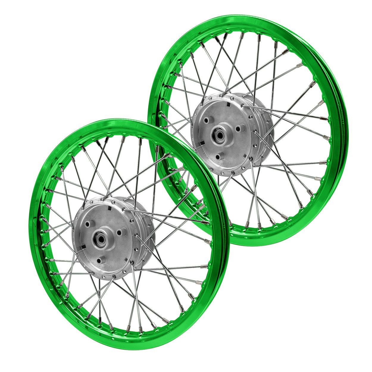Craftride Schraube Set 2x Speichenrad Felge Alu für Simson S51 S50 S70 Schwalbe KR51 AF16