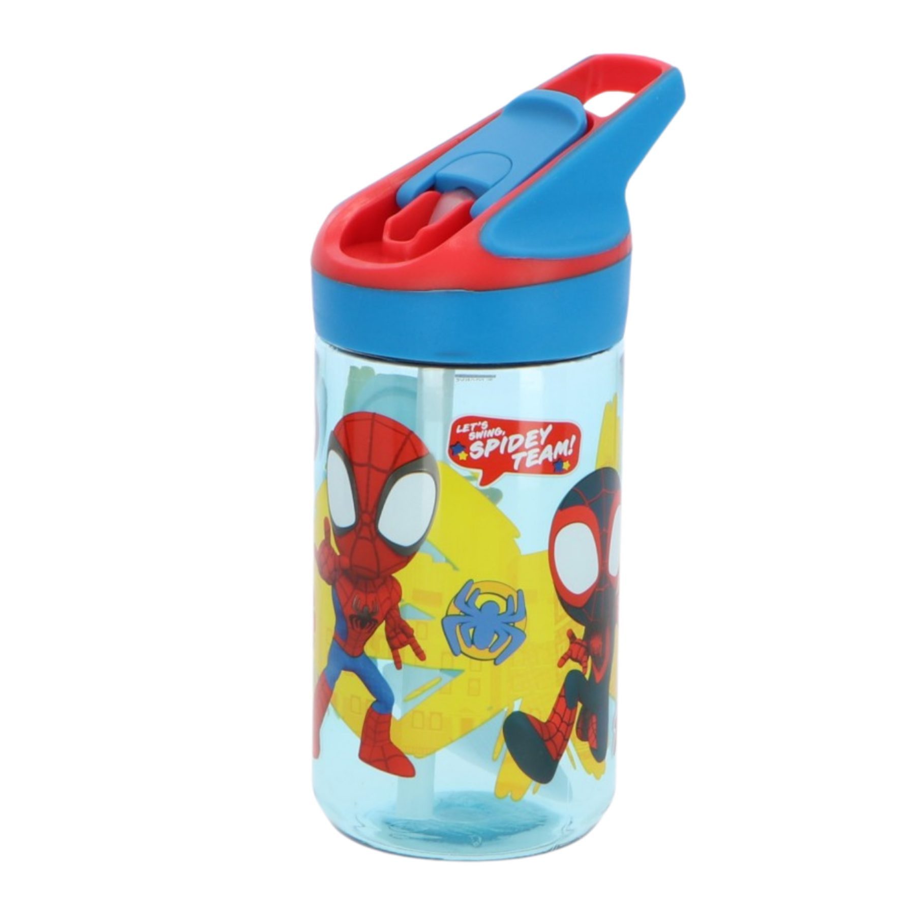 Spiderman Trinkflasche für Kinder 480 ml Flasche Kindergarten Schule Reisen und Freizeit