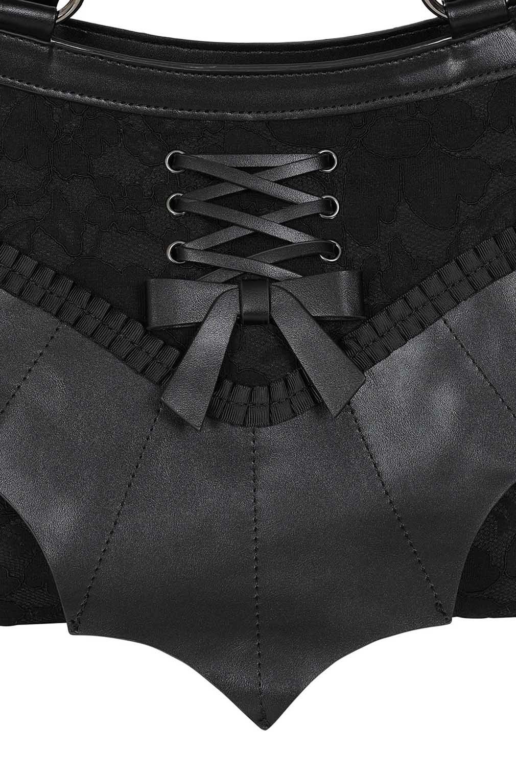 Banned Handtasche Hallow Keepers, Gothic Goth Grufti Fledermaus