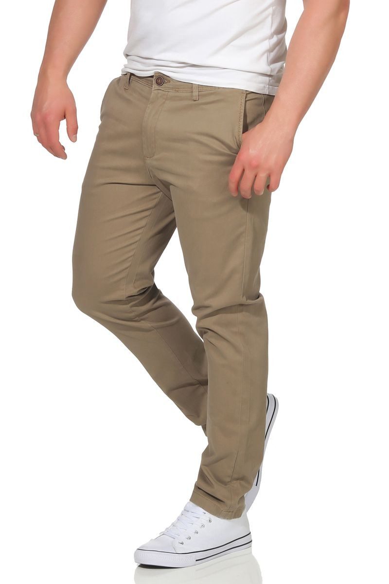 Stoffhose JACK & JONES Chinohose mit Stretchanteil